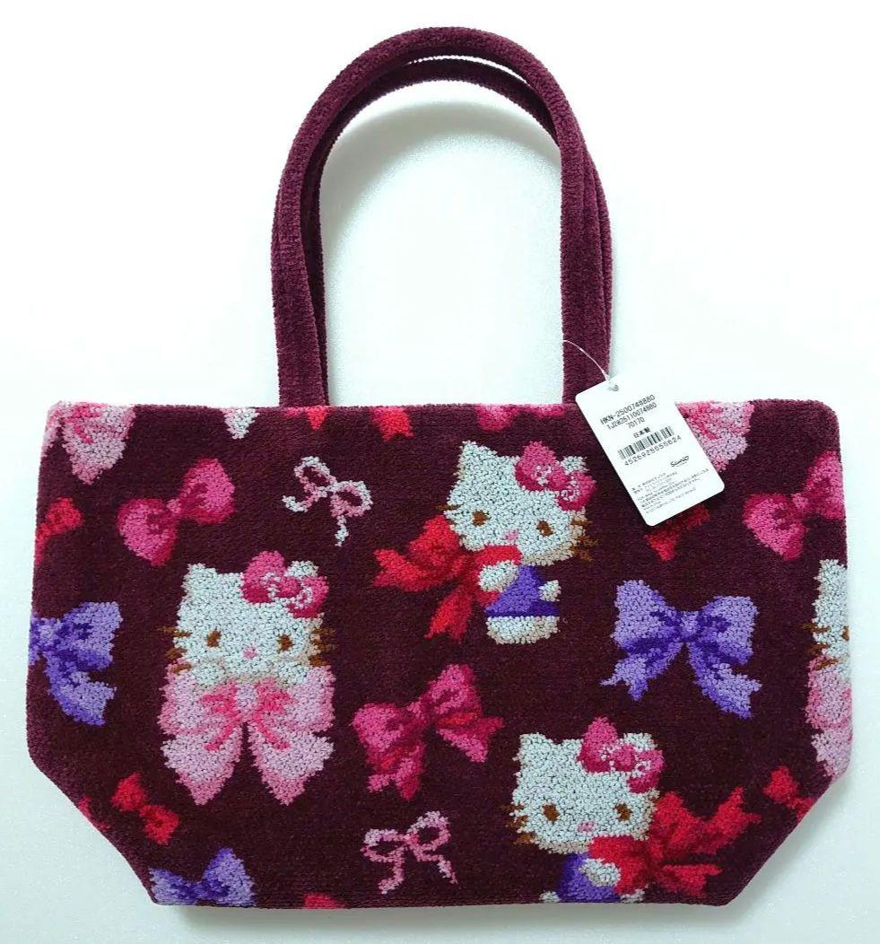 匿名配送☆新作 フェイラー ハローキティ トート バッグ リボン