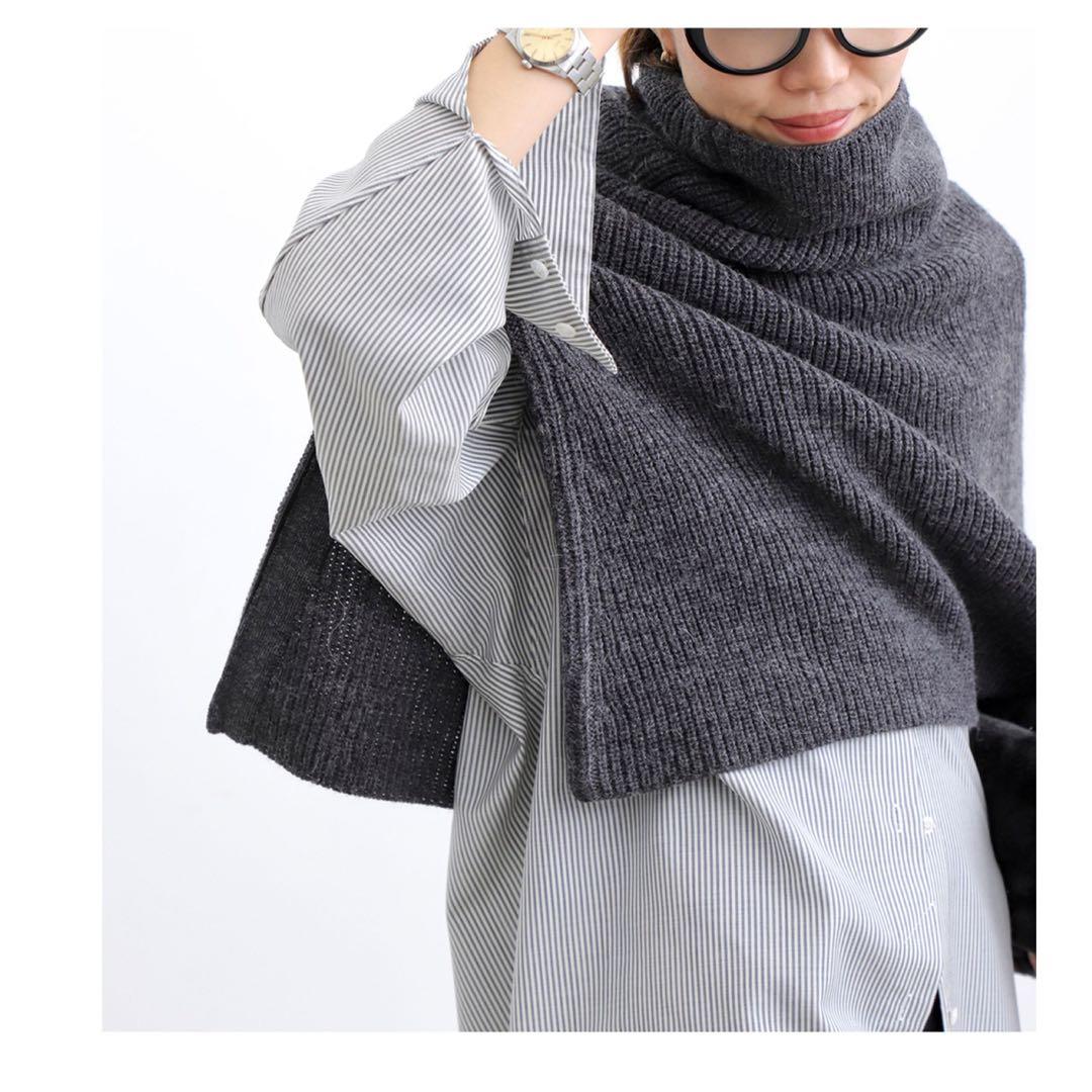 アパルトモン GOOD GRIEF RIBBED KNIT スヌード 新品 - メルカリ