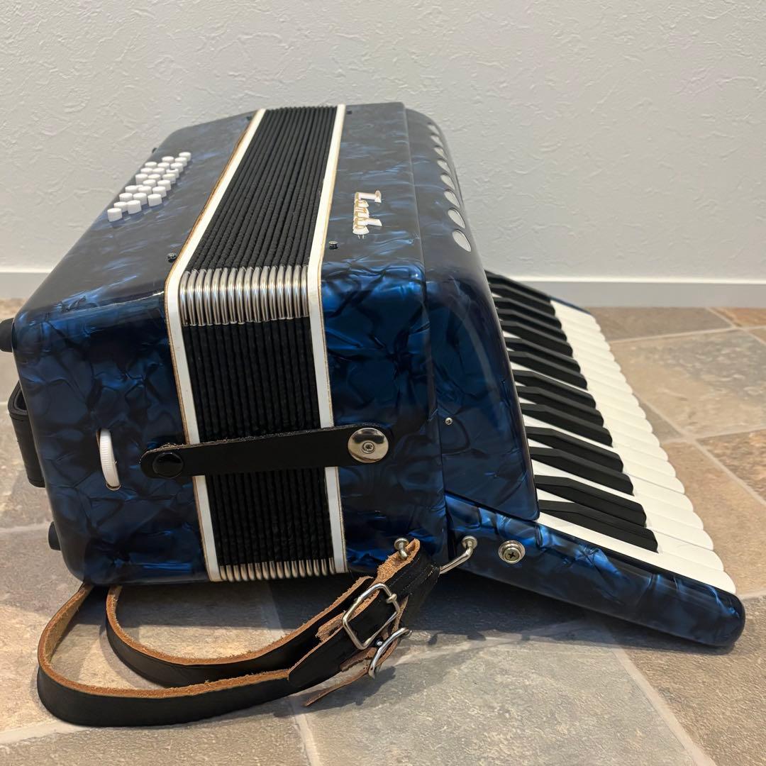 極美品】TOMBO トンボアコーディオン No.241 ブルー