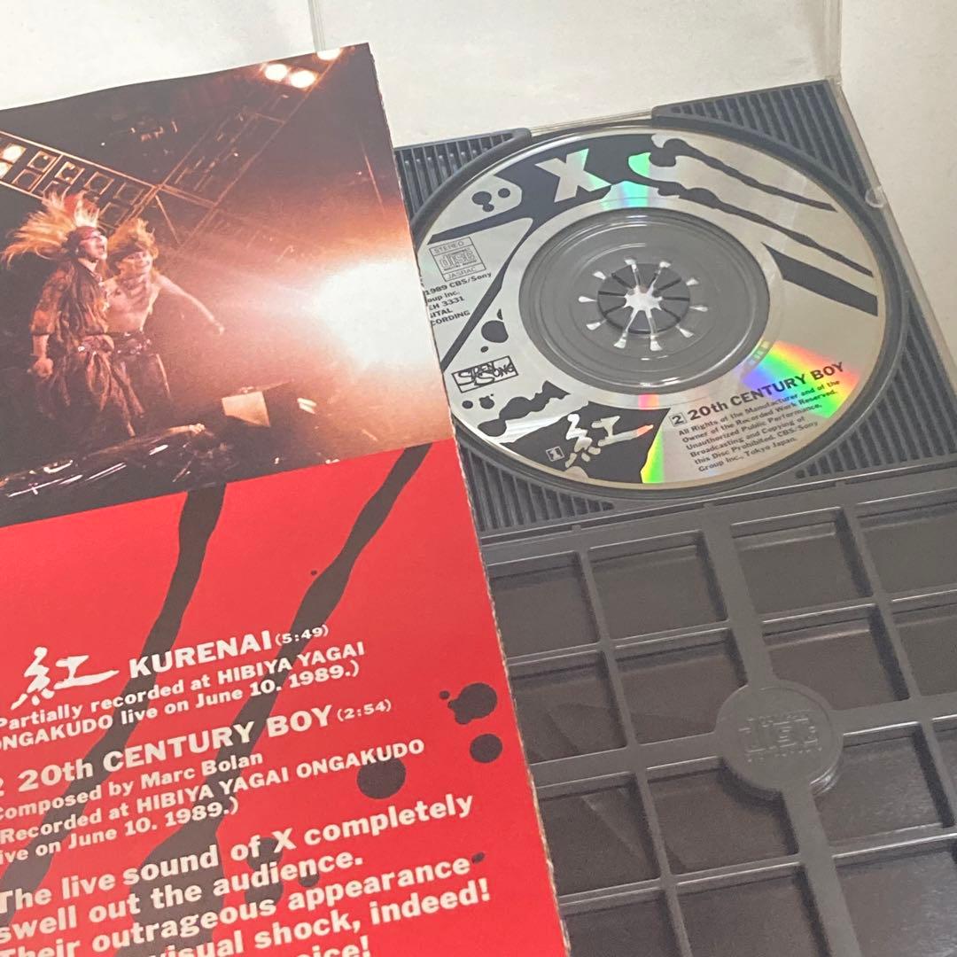 希少】X/紅 初回限定盤 8cm シングル CD - メルカリ