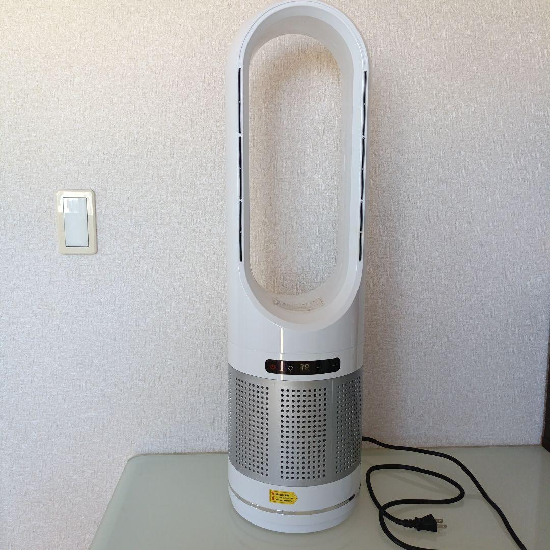 タワーファンセラミックヒーター UML-046JR ホワイト ジャンク品