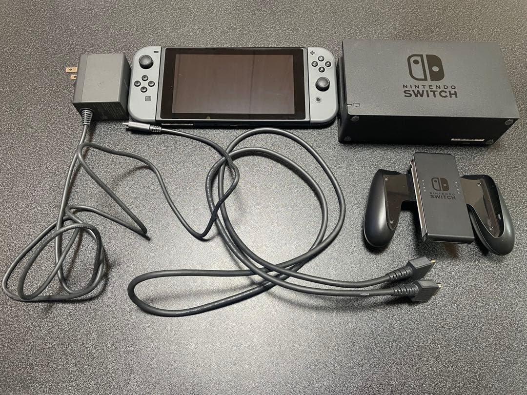 Nintendo Switch グレー 本体 他　SDカードなし　初期化済　箱無 Nintendo Switch 任天堂 [グレー] [型番:HAD-S-KAAAH]【新品・国内正規