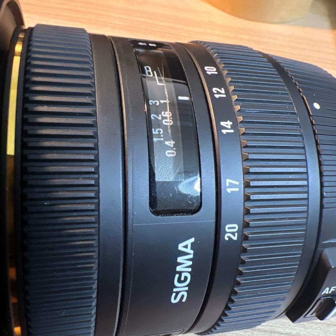 SIGMA 10-20mm f3.5 DC EX HSM ニコン用 フィルター付