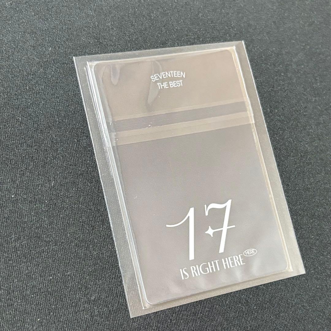 17 IS RIGHT HERE DEAR盤 Weverse特典ジョンハントレカ - メルカリ