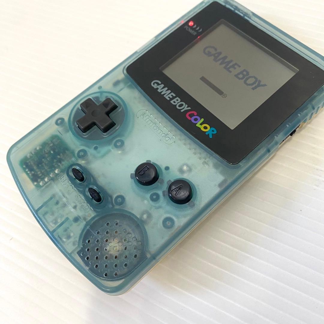 任天堂 ゲームボーイカラー アクアブルー×ミルキーホワイト ローソン