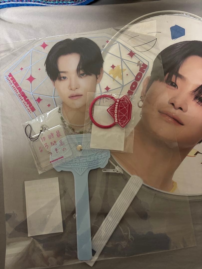 treasure ジフン トレカ 126枚 うちわ キーホルダー ヘアゴム