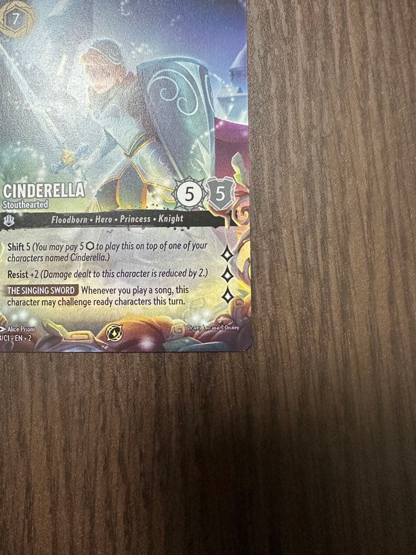 か*ん様 ロルカナ シンデレラ プロモ Lorcana Challenge 海外 - メルカリ