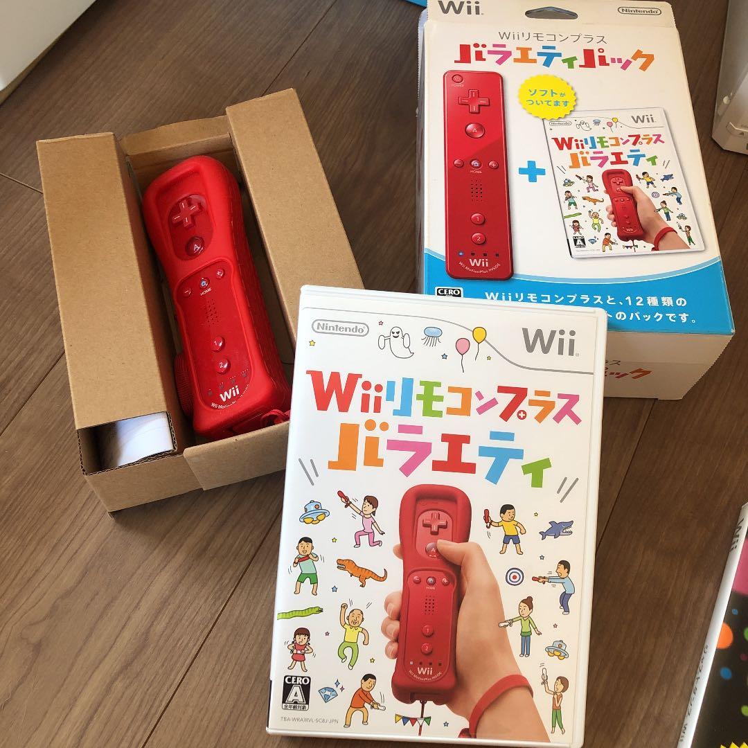 Wii本体箱あり ソフト4本＋Wiiリモコンプラス - メルカリ