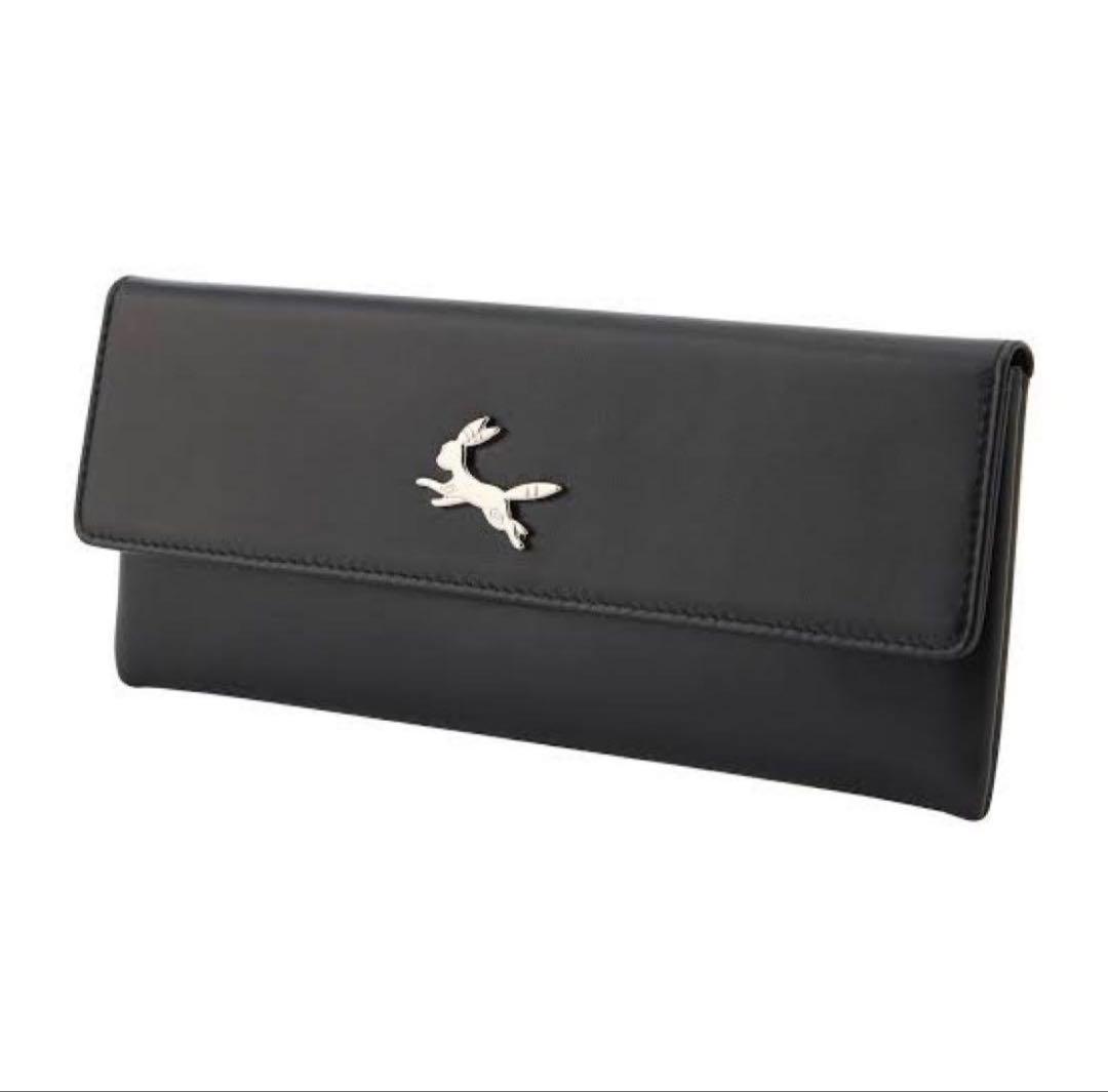 【新品】　ポケモン　本革　ブラッキー　本革マルチフラットケース　ポケセン 本革マルチフラットケース ブラッキー ｜【公式】ポケモンセンター