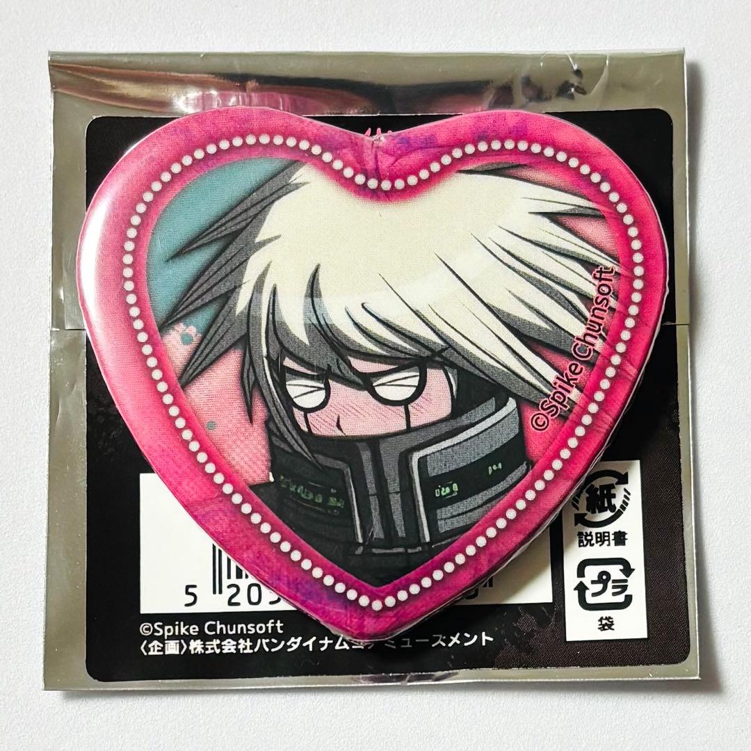 ダンガンロンパ ナンジャタウン テレ顔 照れ顔 ハート缶バッジ キーボ