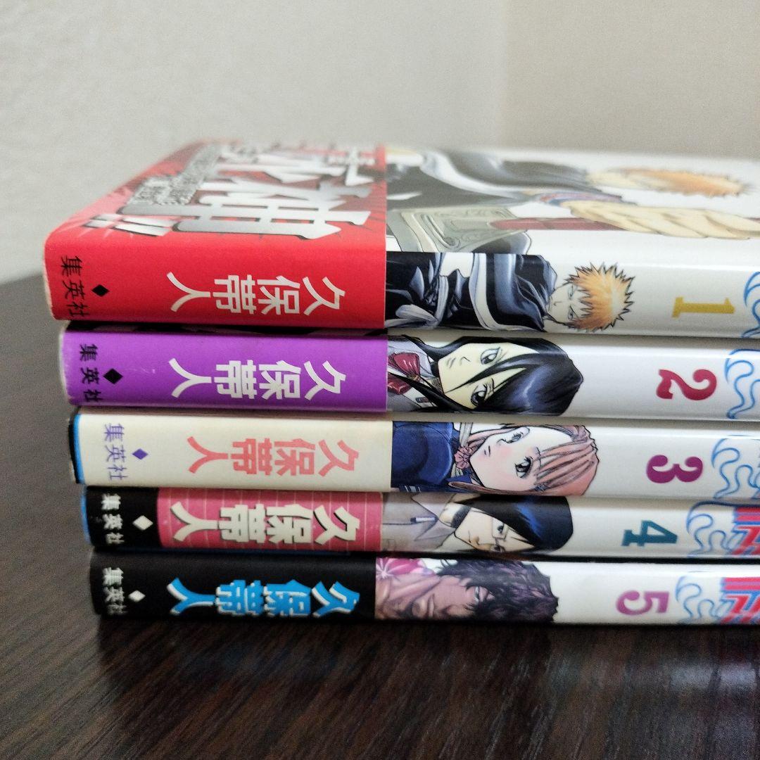BLEACH ブリーチ 1巻から5巻 初版 帯付き - メルカリ