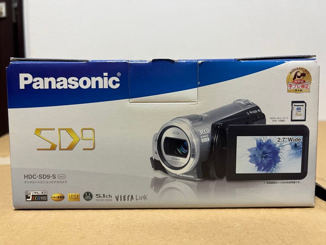 Panasonic HDC-SD9-S ビデオカメラ 本体 概要 デジタルハイビジョンビデオカメラ HDC-SD9 | デジタルビデオ