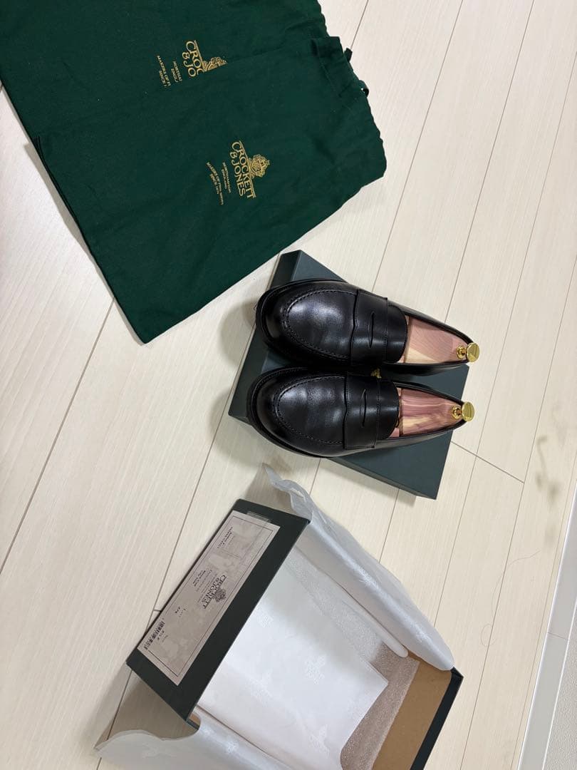 クロケットアンドジョーンズ　ボストン2 boston2 / 5.5E