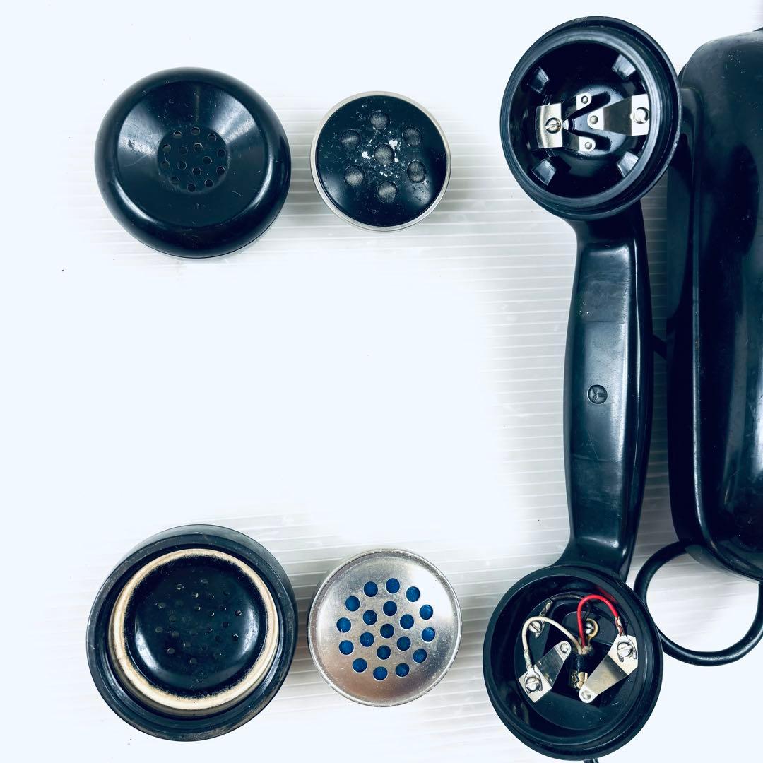 昭和レトロ】黒電話 4号A電話機 4号機 日本電信電話公社(2