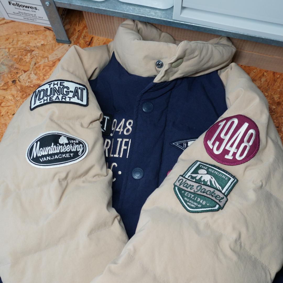 VAN-JACKET DOWN JUMPER （ダウン スタジャン ヴァン） - メルカリ