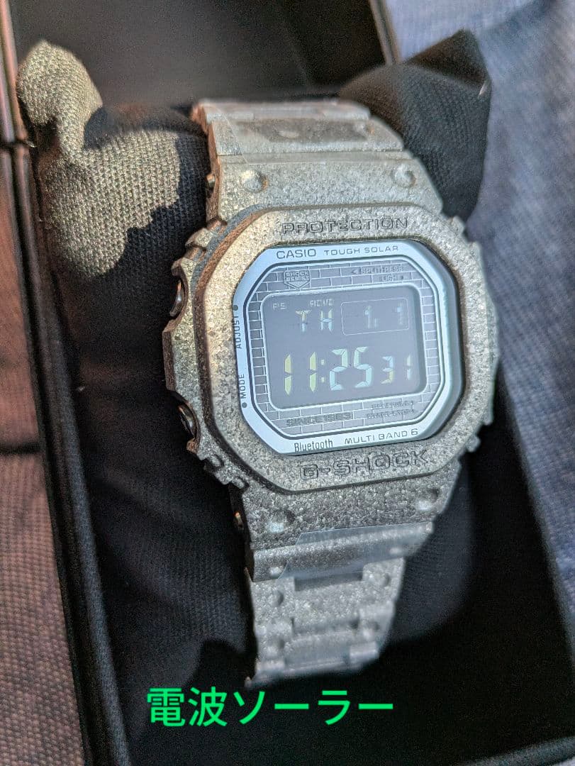 【新品】G-SHOCK 40周年 GMW-B5000PS-1JR　電波ソーラー GMW-B5000PS-1JR | CASIO