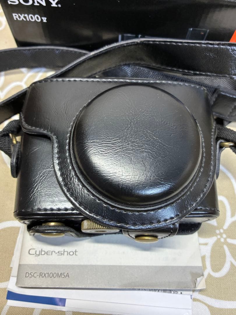 SONY サイバーショット DSC-RX100M5A ケース SDカード付 良品