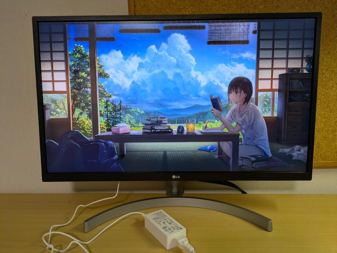 投入時間63 LG 4K IPS 27インチ モニター 27UL500-W - メルカリ
