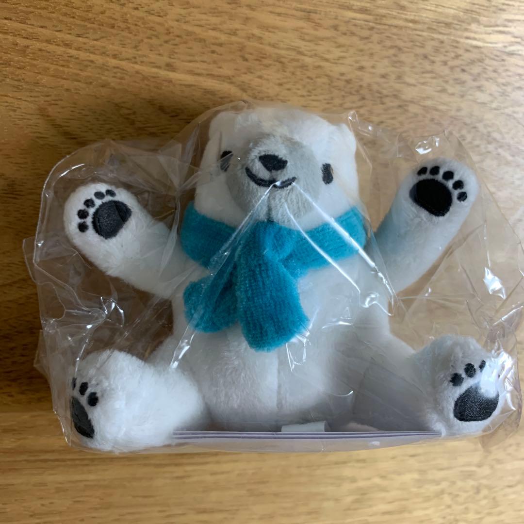 日立 エアコン 白くまくん ぬいぐるみ - メルカリ