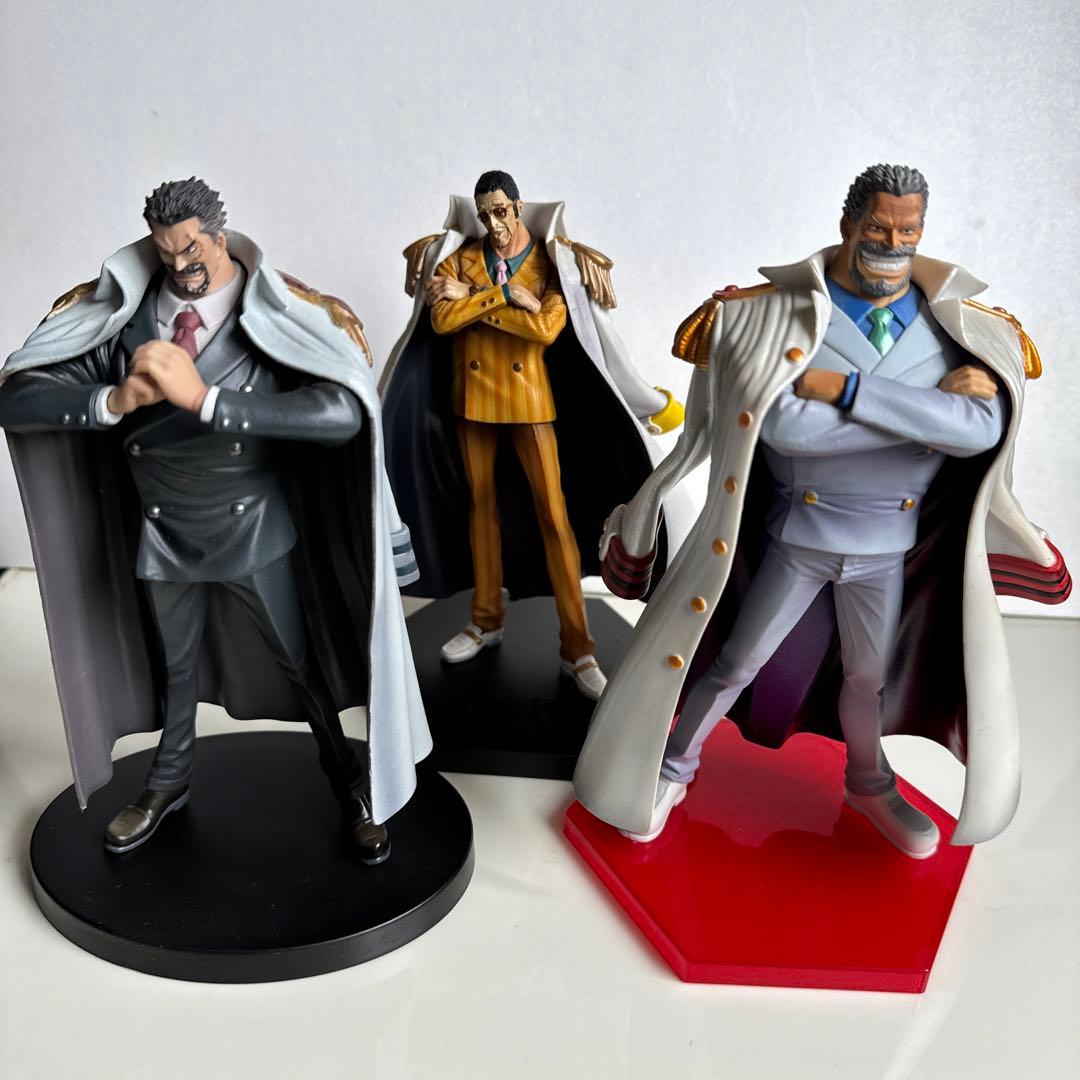 ワンピース 海軍大将 フィギュア 3体セット - メルカリ