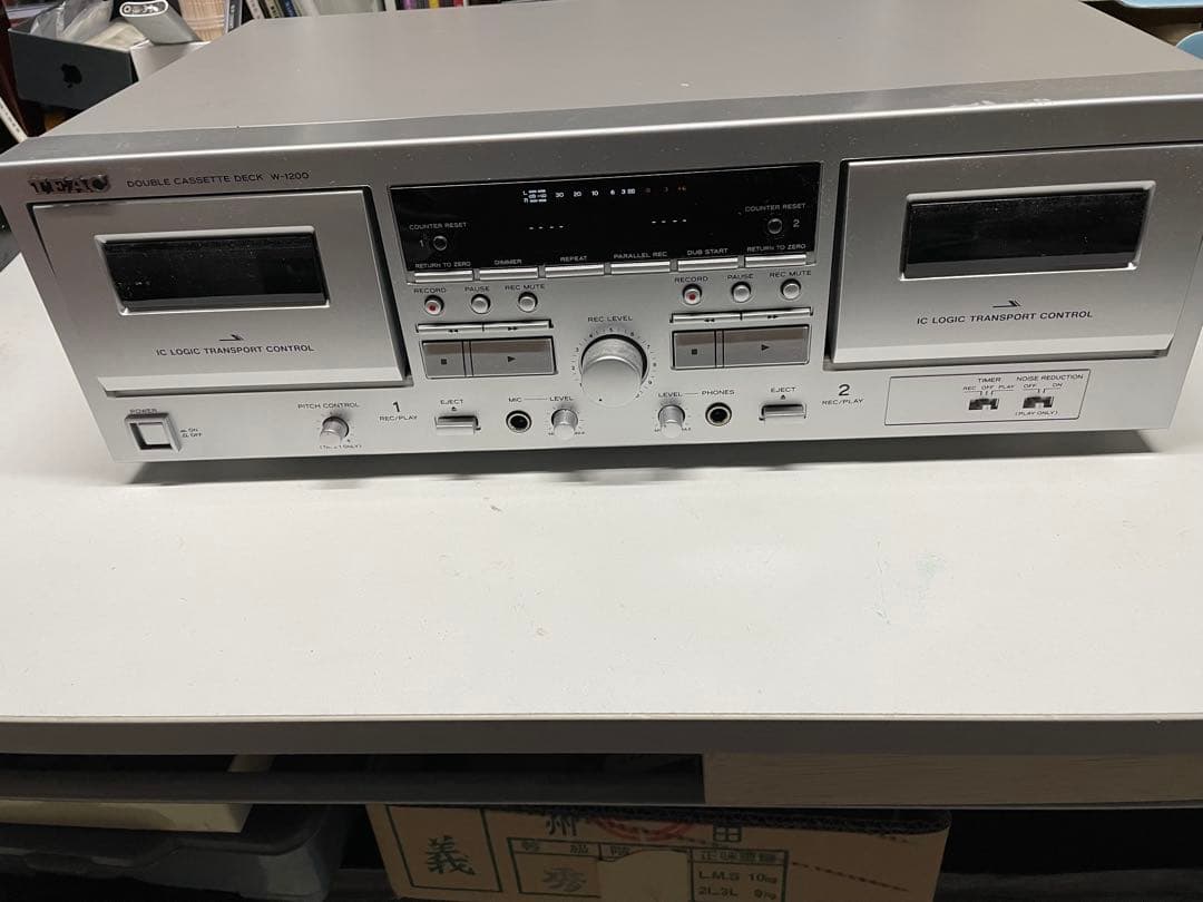 TEAC W-1200カセットデッキ　動作品 W-1200 | 製品トップ | TEAC - プレミアムオーディオ