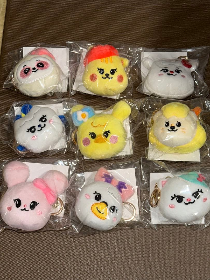 NIZIU NIZOOマスコットキーホルダー9個セット NiziU NIZOO マスコットキーホルダー バッグチャーム マヤ マヤンの