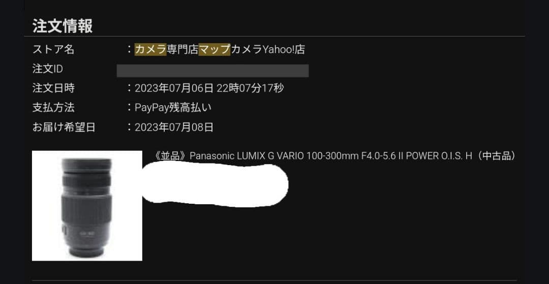 レンズ(ズーム) LUMIX G VARIO 100-300mm F4.0-5.6 ii