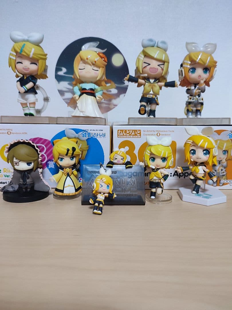 鏡音リン ねんどろいど ミニフィギュア セット ねんどろいど 鏡音リン