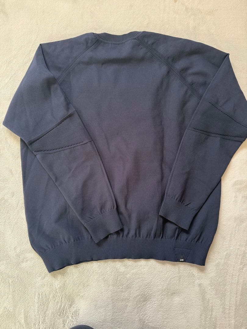 週末限定最終値下げ DENHAM ネイビー クルーネックセーター - トップス
