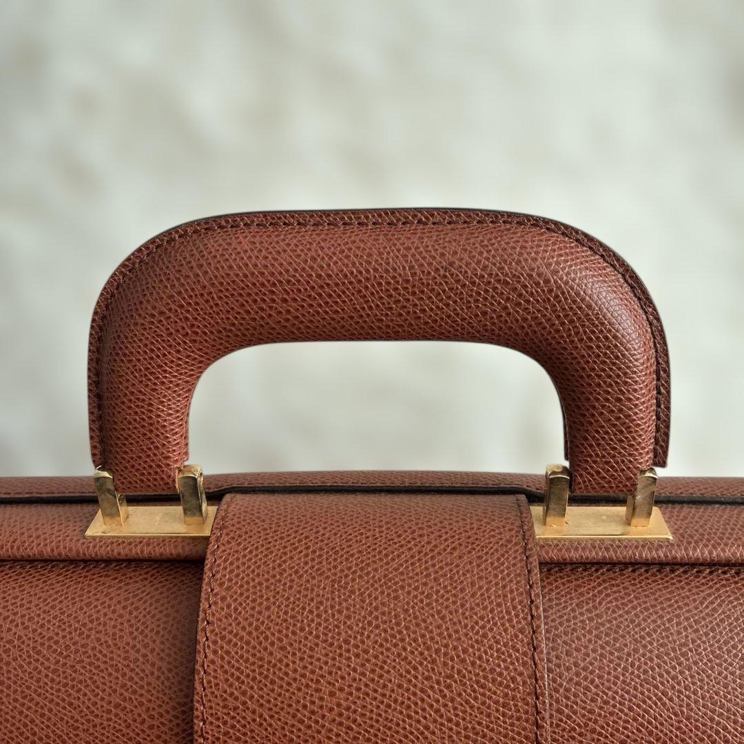 極美品・鍵付】ルタヌア LE TANNEUR ダレスバッグ ビジネス A4収納