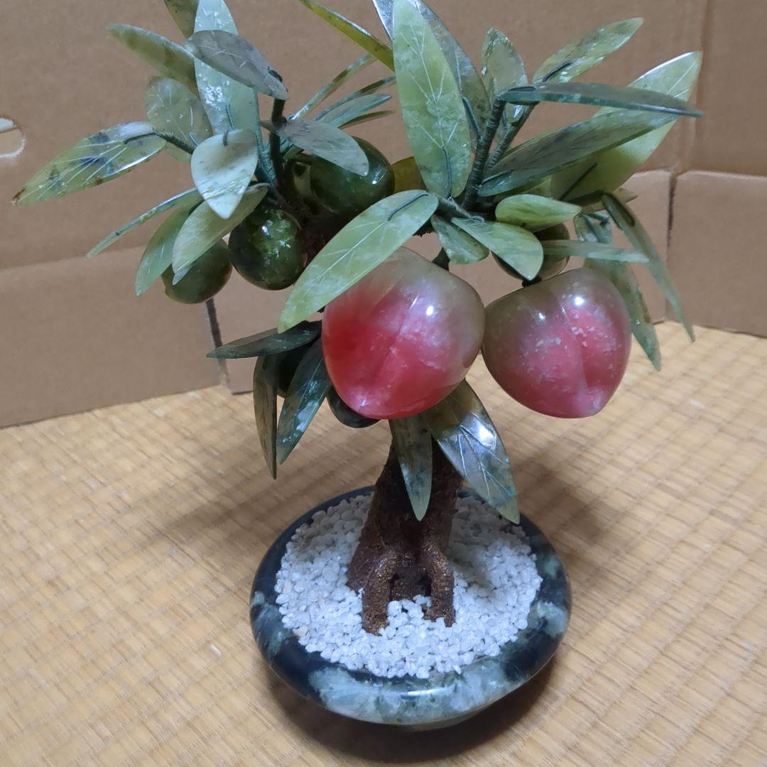 翡翠製? 桃の木置物| Buyee日本代购服务| 于Mercari购物