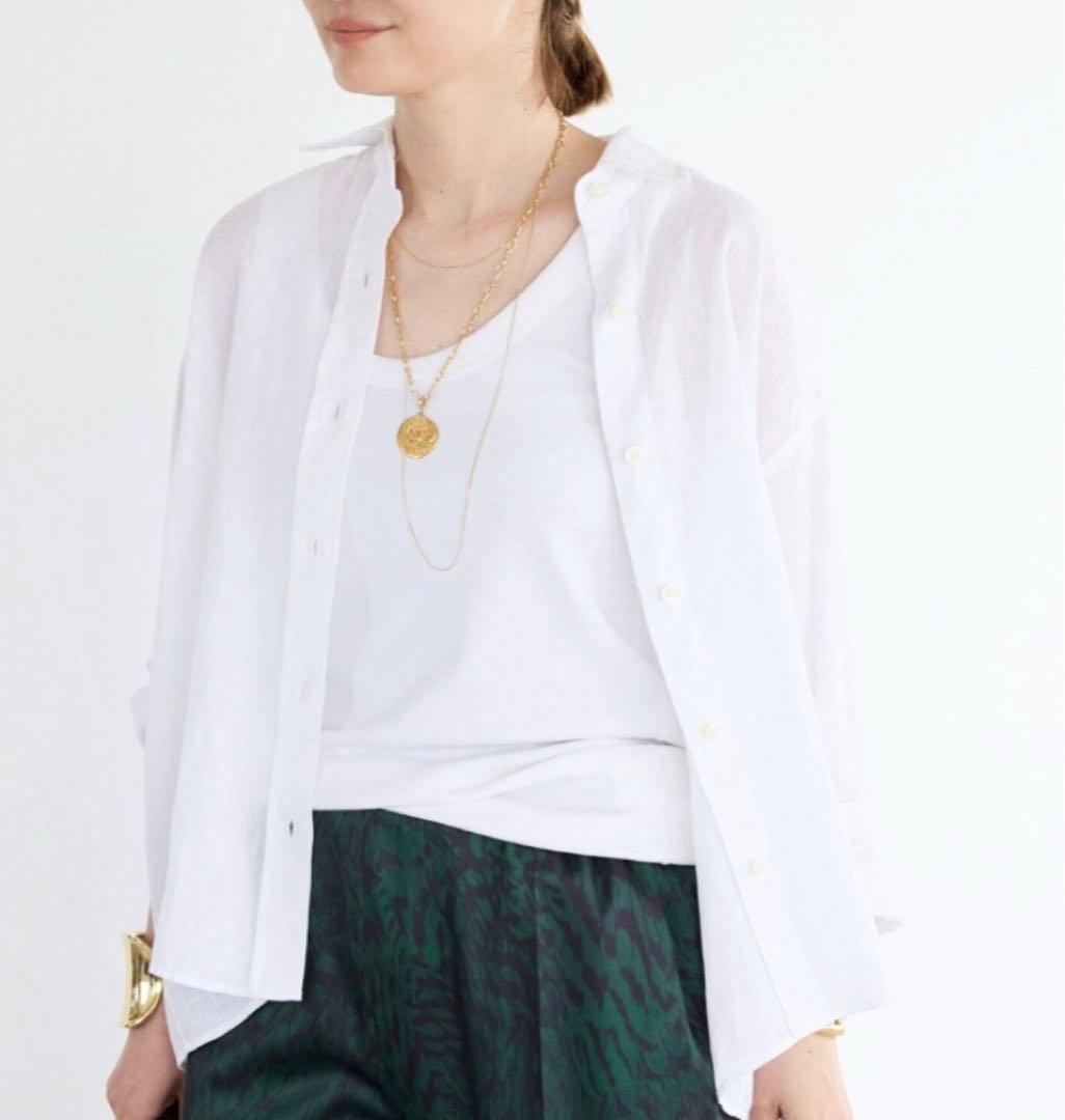 ドゥーズィエムクラス 2025SS Linen シャツ 白 - メルカリ