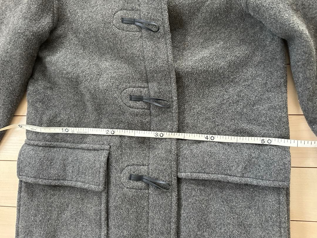 BURBERRY LONDON メンズ ノバチェック ダッフルコート グレー - メルカリ