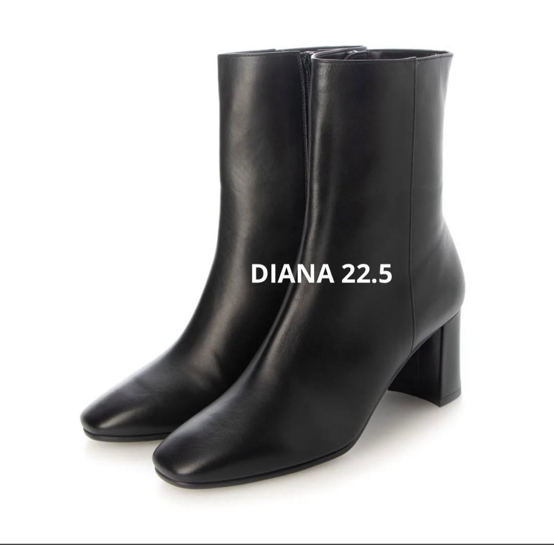 今季新品未使用】ダイアナ PM66206T 黒 ショートブーツ - メルカリ