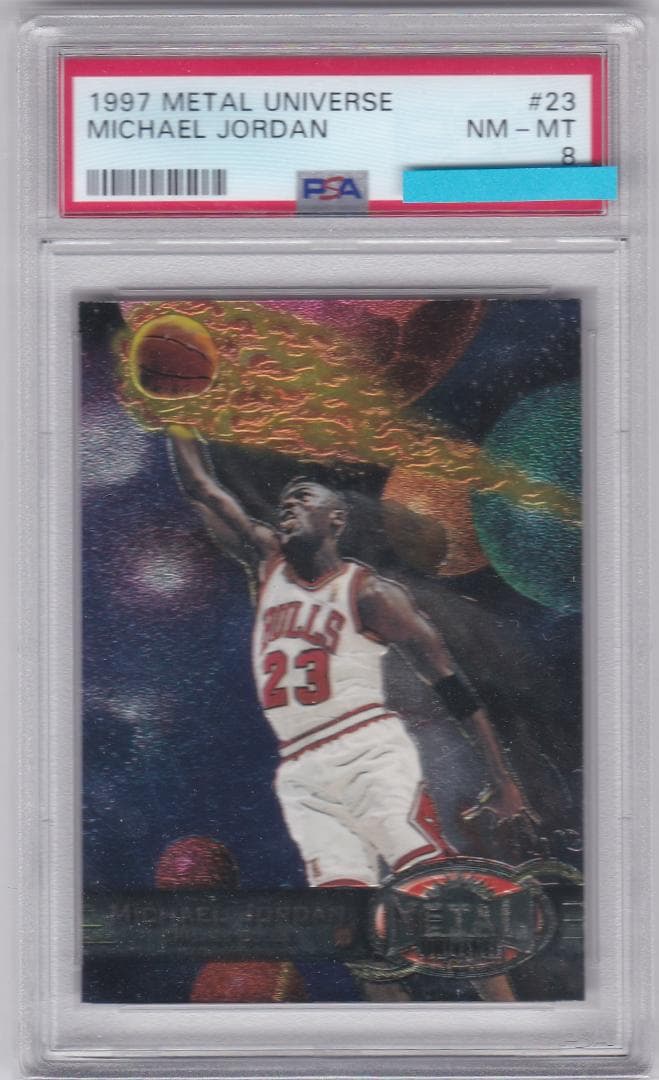 その他 PSA8 1997 l Universe Michael Jordan Michael Jordan MJ 1997-98 Metal Universe #23 PSA 8 Base of the PMG