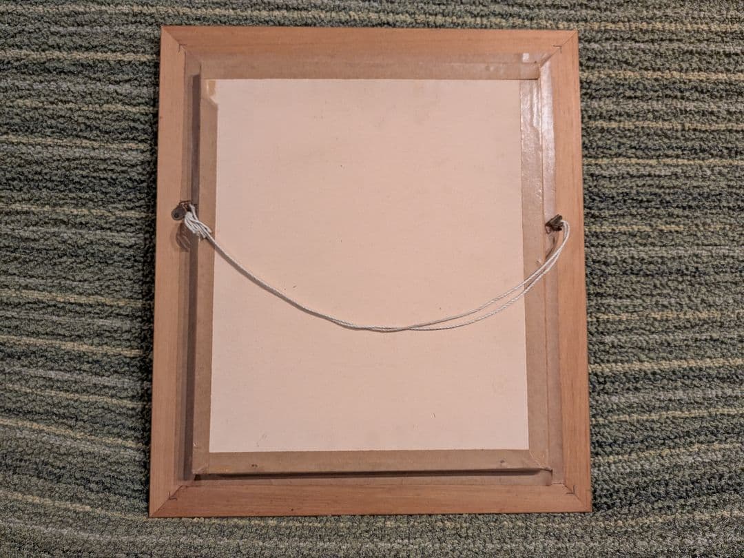 中国工芸品、高級刺繍絵壁掛け、中国刺繍龍の壺画額入りA3、希少品