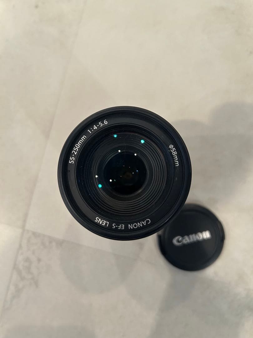 【美品】Canon EF-S 55-250mm f/4-5.6 IS キヤノン