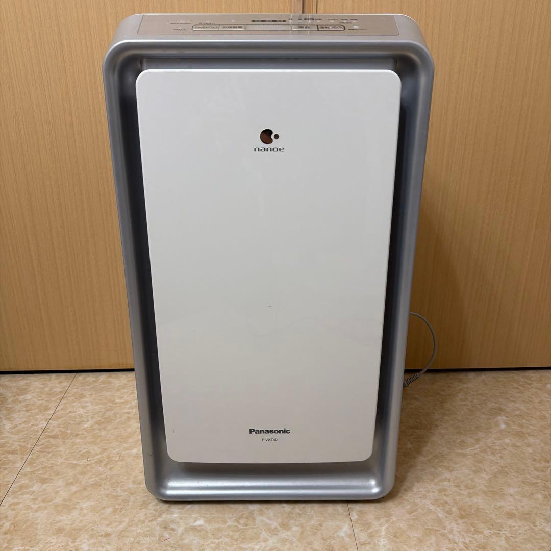 Panasonic nanoe 空気清浄機 パナソニック、3つのフィルターとナノイーXで空気をキレイにする加湿