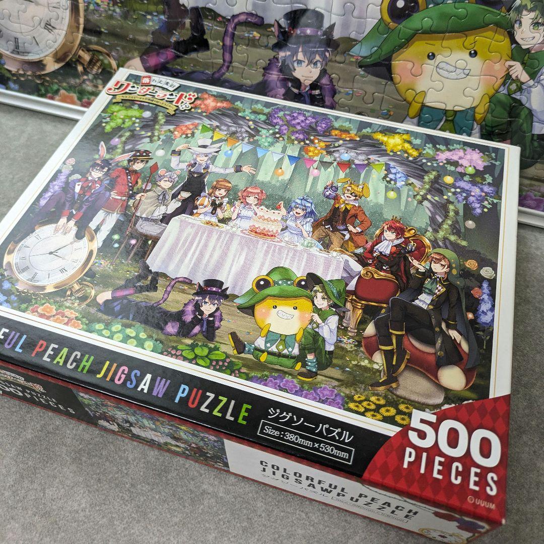 カラフルピーチ 落ちた先は ワンダーランド パズル 完成品 - メルカリ