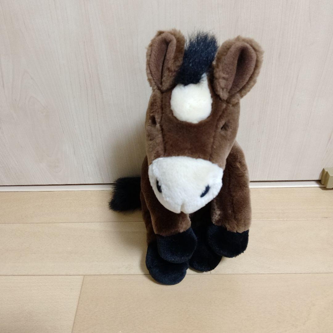 激レア品・昭和レトロトイザらスアニマルアレイぬいぐるみ 馬 ロバ