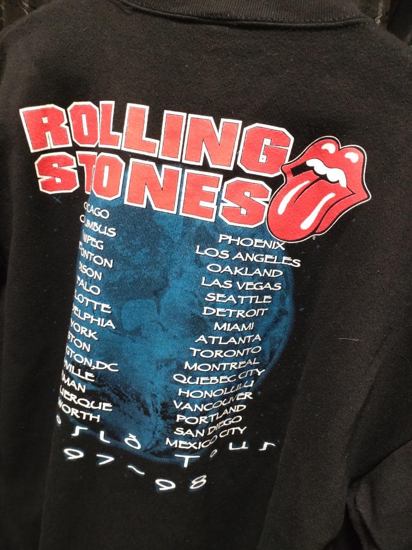 90sストーンズ スウェット Bridges to Babylon©️1997 - メルカリ