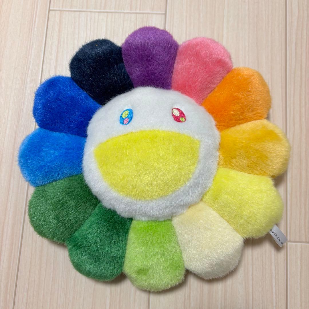 村上隆フラワークッション30cm マルチカラー - メルカリ