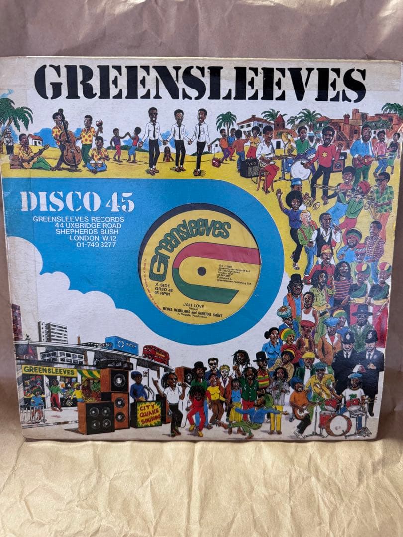 Rebel Regulars / Jah Love (Greensleeves) - メルカリ