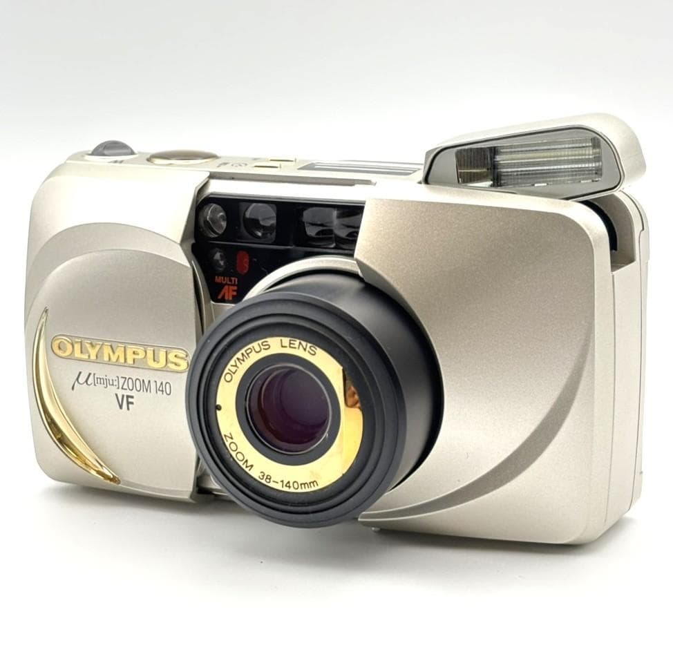 ほぼ新品 ケース付き】OLYMPUS μ [mju:] ZOOM 140 VF - メルカリ