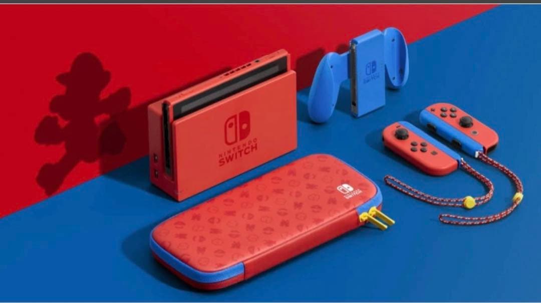マリオレッド×ブルー ニンテンドースイッチ本体 スーパーマリオ　新品　限定 Amazon.co.jp: Nintendo Switch マリオレッド×ブルー セット : ゲーム