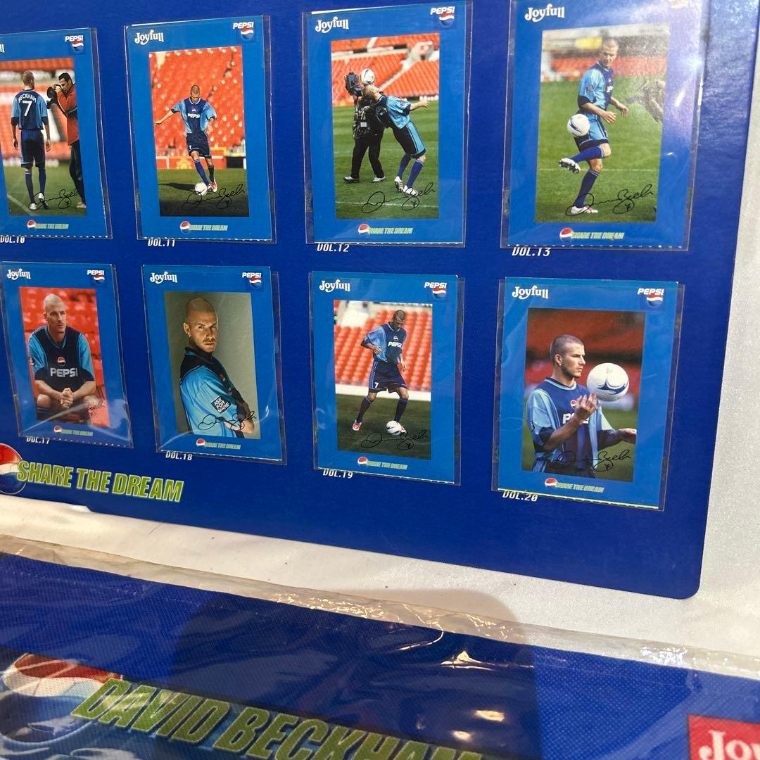 Pepsi ジョイフル デビッド・ベッカム カードセット まとめ売り - メルカリ