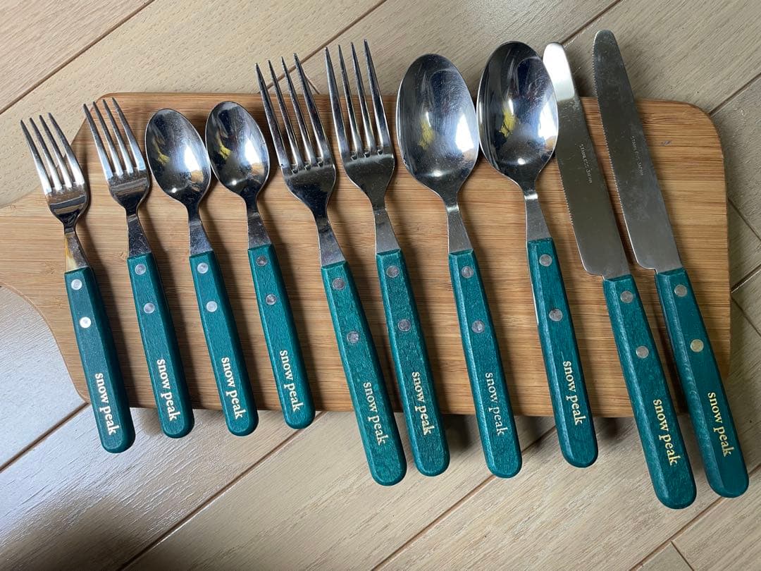 snow peak カトラリーセット 10点