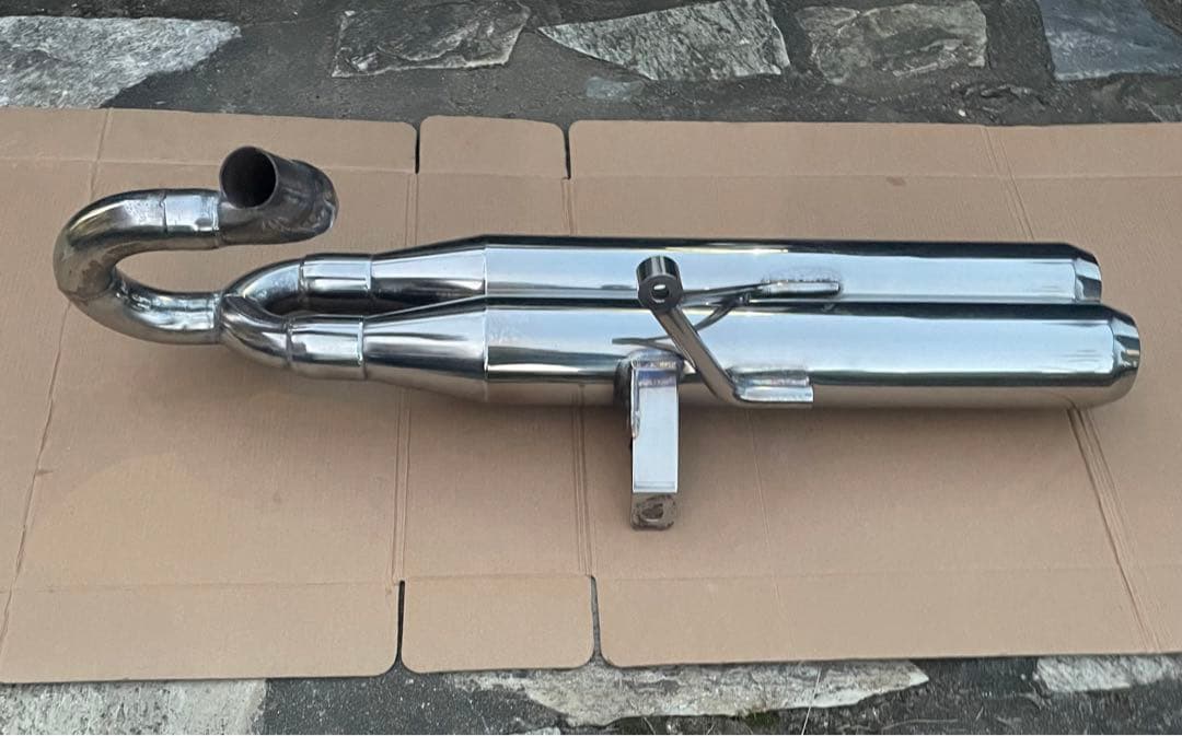 フュージョン ホットラップ アメリカンクラシックマフラー ダブル