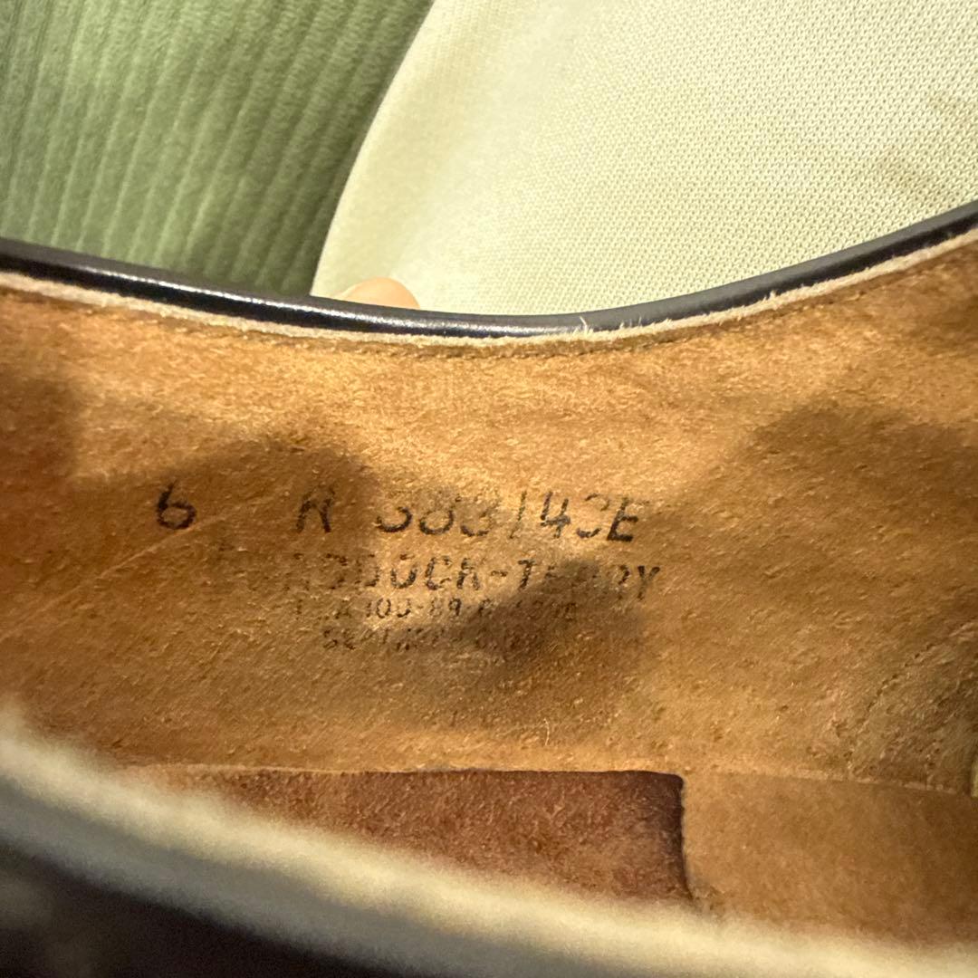 USNAVY サービスシューズ 80s 24.5cm～25cm