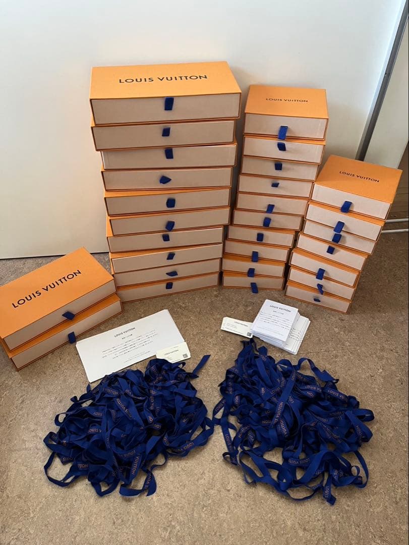 LOUIS VUITTONルイヴィトン 保存用空箱 29箱セット - メルカリ
